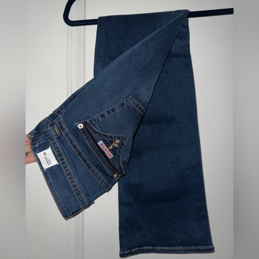 Hudson Bootcut Blue Jeans, Size 30